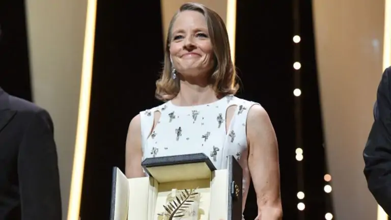 Jodie Foster, una «artista excepcional» que recibe la Palma de Oro de Cannes