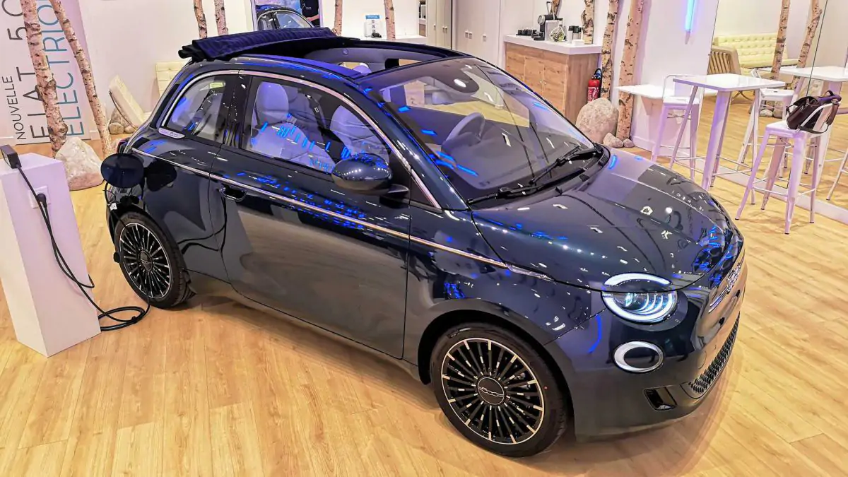 Share Now Fiat 500e