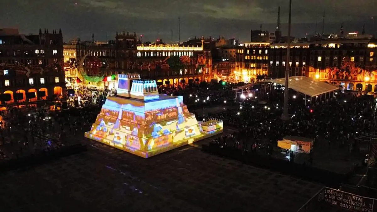 Tenochtitlan vuelve a brillar 500 años después