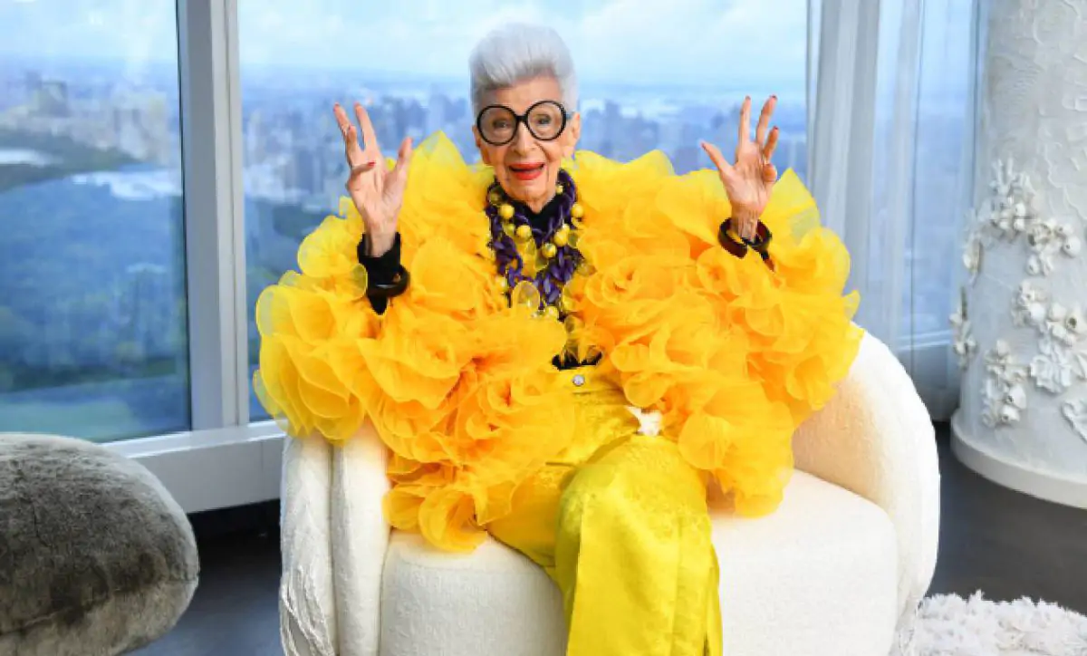 Iris Apfel, a sus 100 años, lanza una colección con H&M