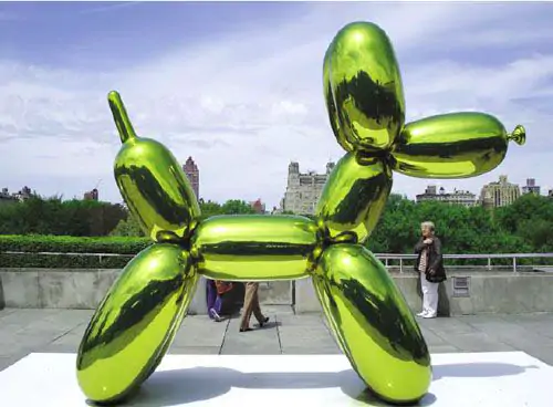 Las grandes esculturas de Jeff Koons llegan al Palazzo Strozzi