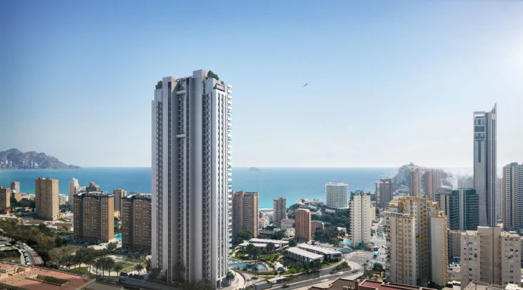 Benidorm Beach, el quinto rascacielos más alto de la ciudad