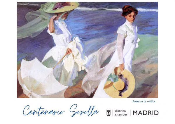 Reproducciones de obras de Sorolla podrán verse desde el miércoles y hasta el otoño en espacios públicos de Madrid