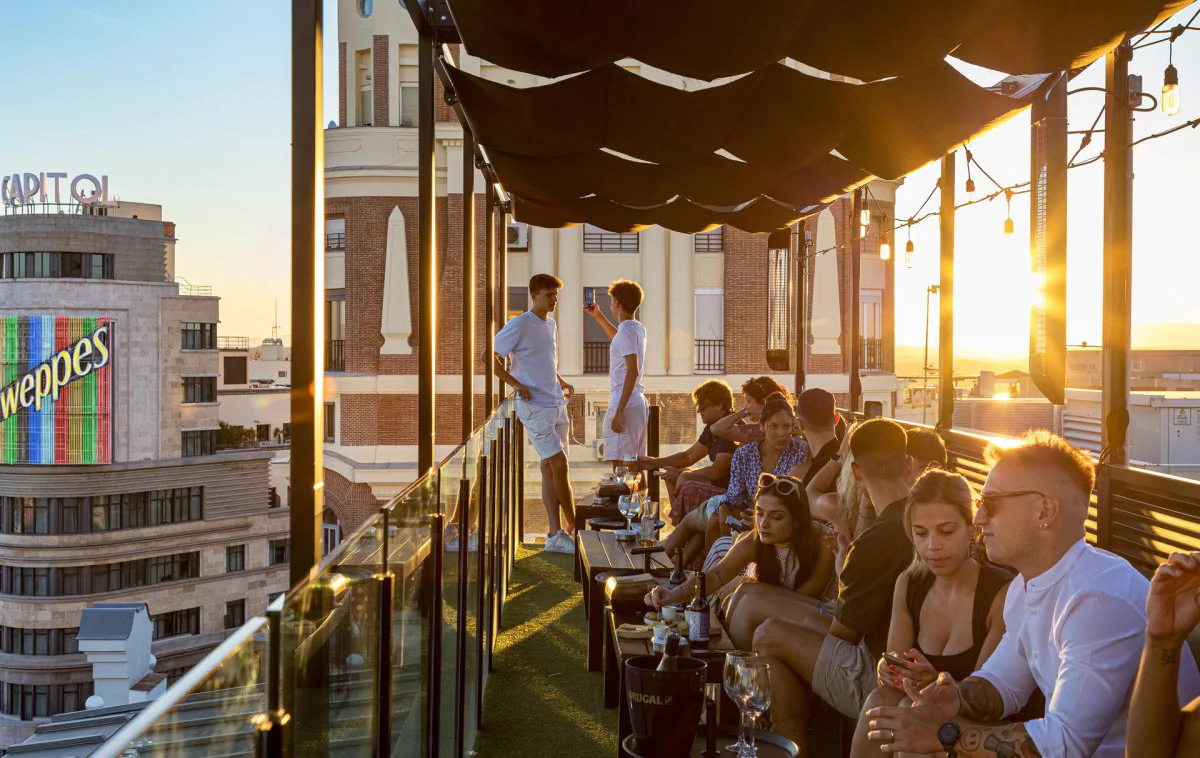 Descubre el rooftop en pleno centro de Madrid con las vistas más increíbles