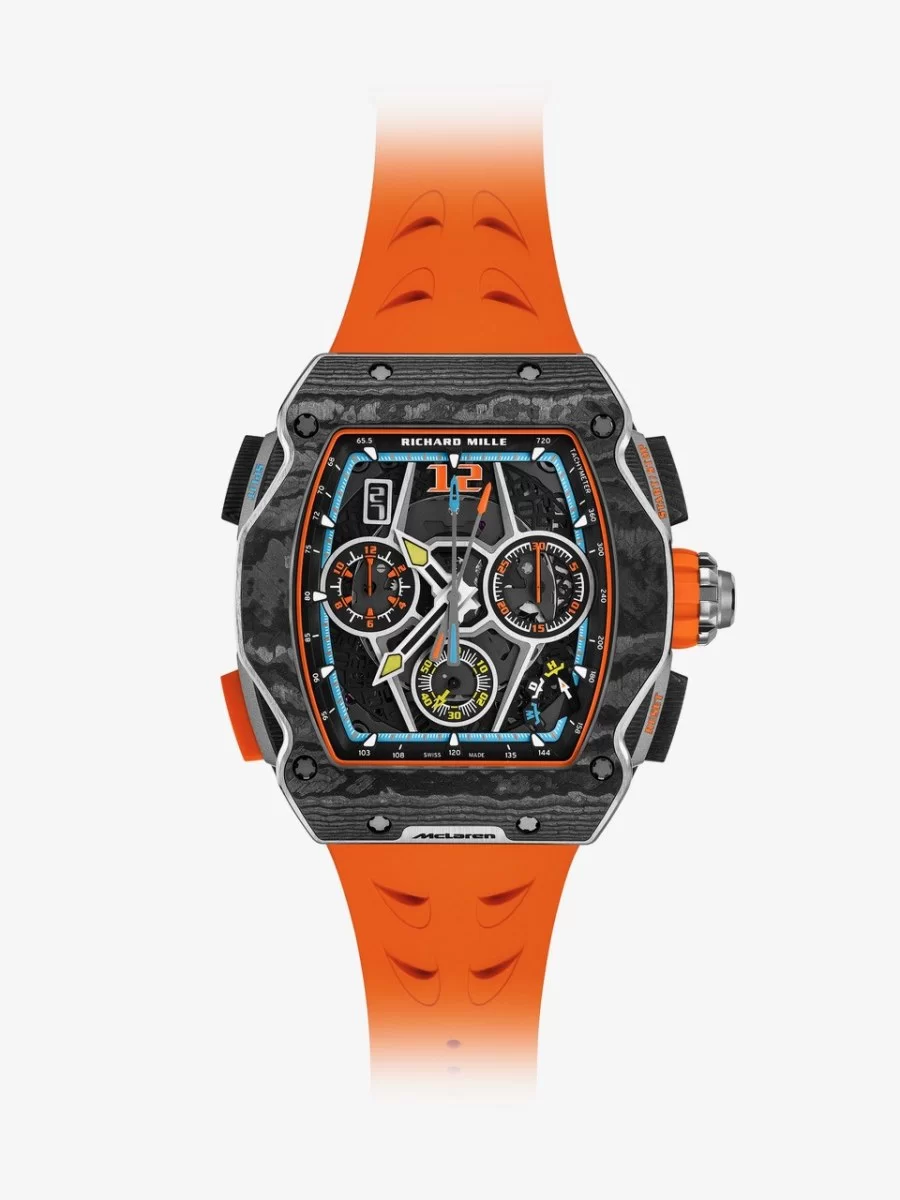 El reloj RM 65-01 Automatic Split-Seconds Chronograph McLaren W1, inspirado en el nuevo McLaren W1