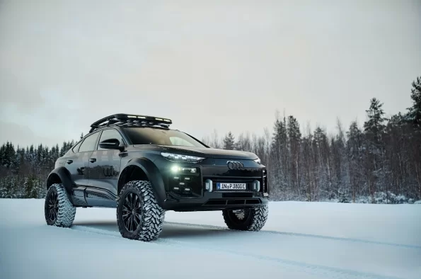 Audi presenta el muy especial Audi Q6 e-tron off road concept, que abrirá nuevos caminos