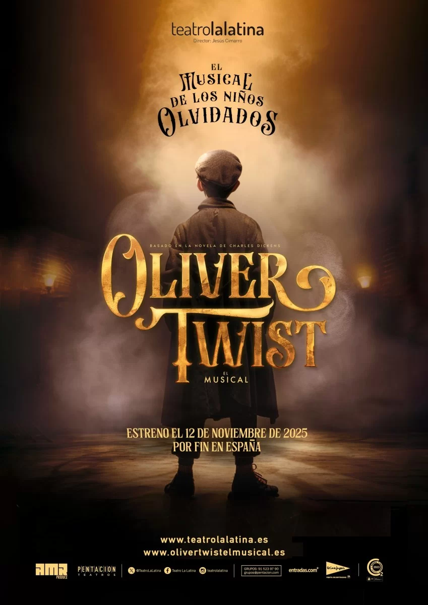 Oliver Twist, el musical, llegará por primera vez a España en noviembre de 2025